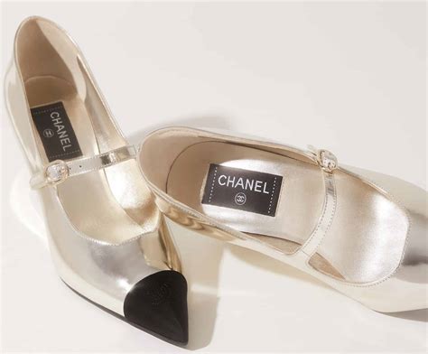 scarpe chanel oro|Chanel shoes for women.